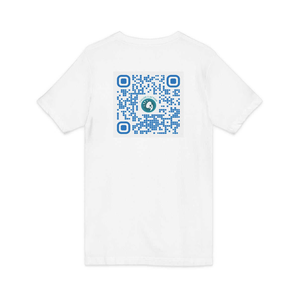 Autism Awareness V-Neck Tee - "Called 2 Action" Puzzle Heart Design