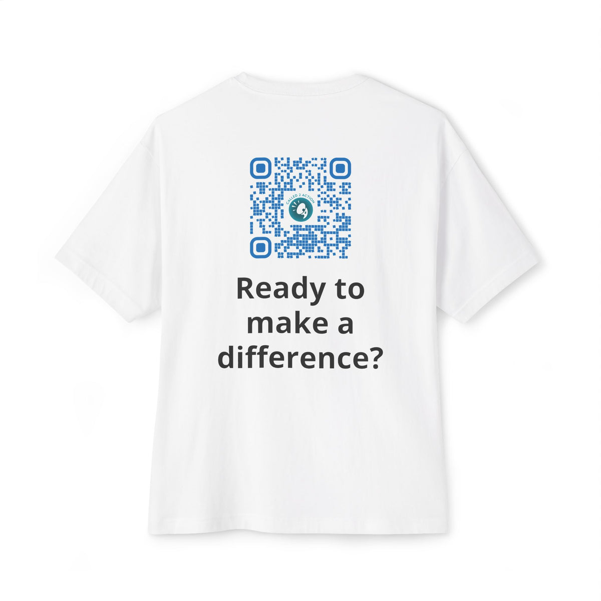 Inspire Empower Act Unisex Oversized Boxy Tee, Relaxed Fit Tee, Motivational Shirt, Casual Everyday Wear, Empowerment Apparel