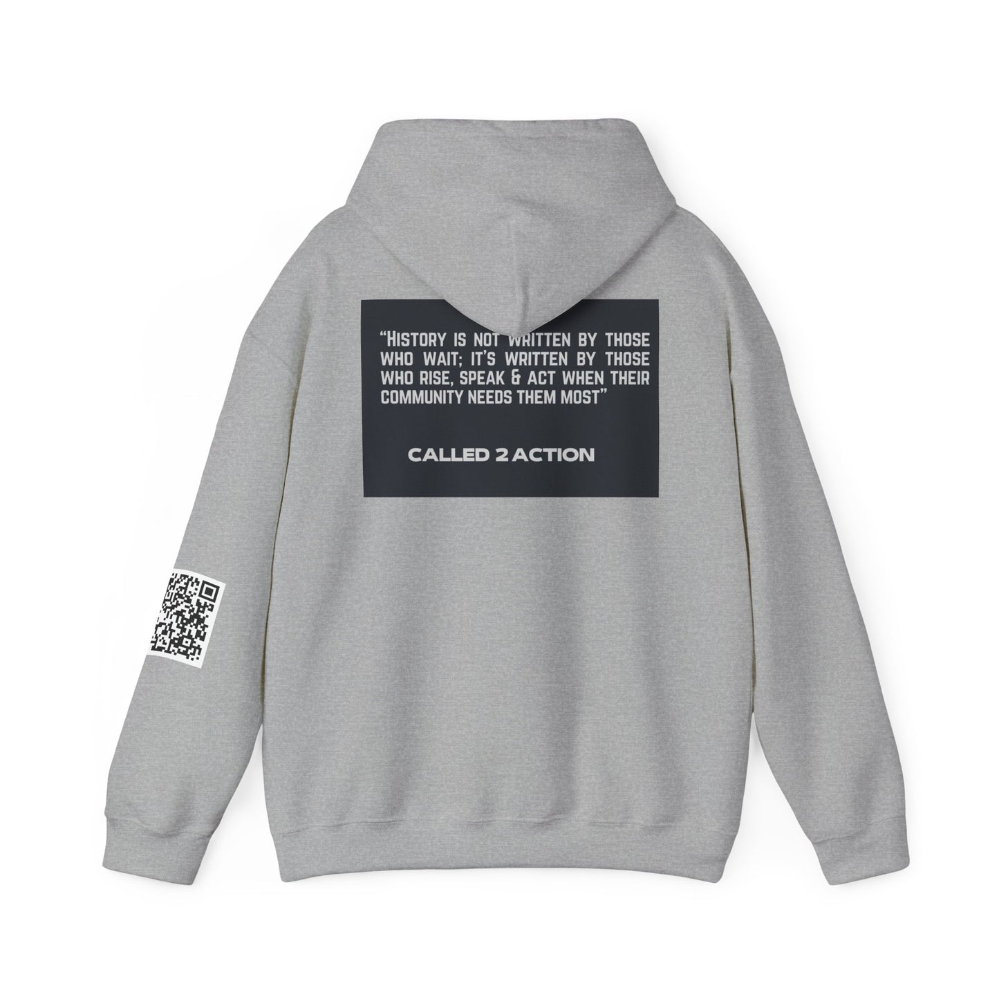 Empowerment Hoodie, Unisex Heavy Blend Sweatshirt for Activists, Motivational Gift for Change Makers, Perfect for Gatherings and Events
