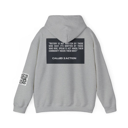 Empowerment Hoodie, Unisex Heavy Blend Sweatshirt for Activists, Motivational Gift for Change Makers, Perfect for Gatherings and Events