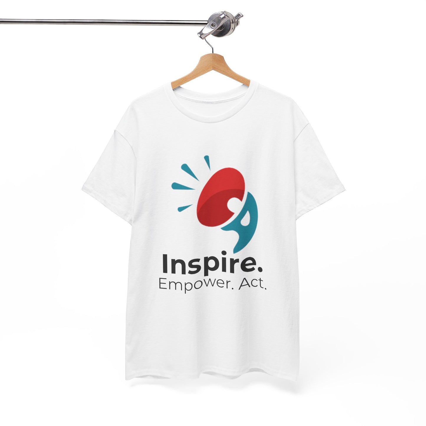Inspire Empower Act Unisex Heavy Cotton Tee