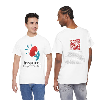 Inspire Empower Act Unisex Heavy Cotton Tee