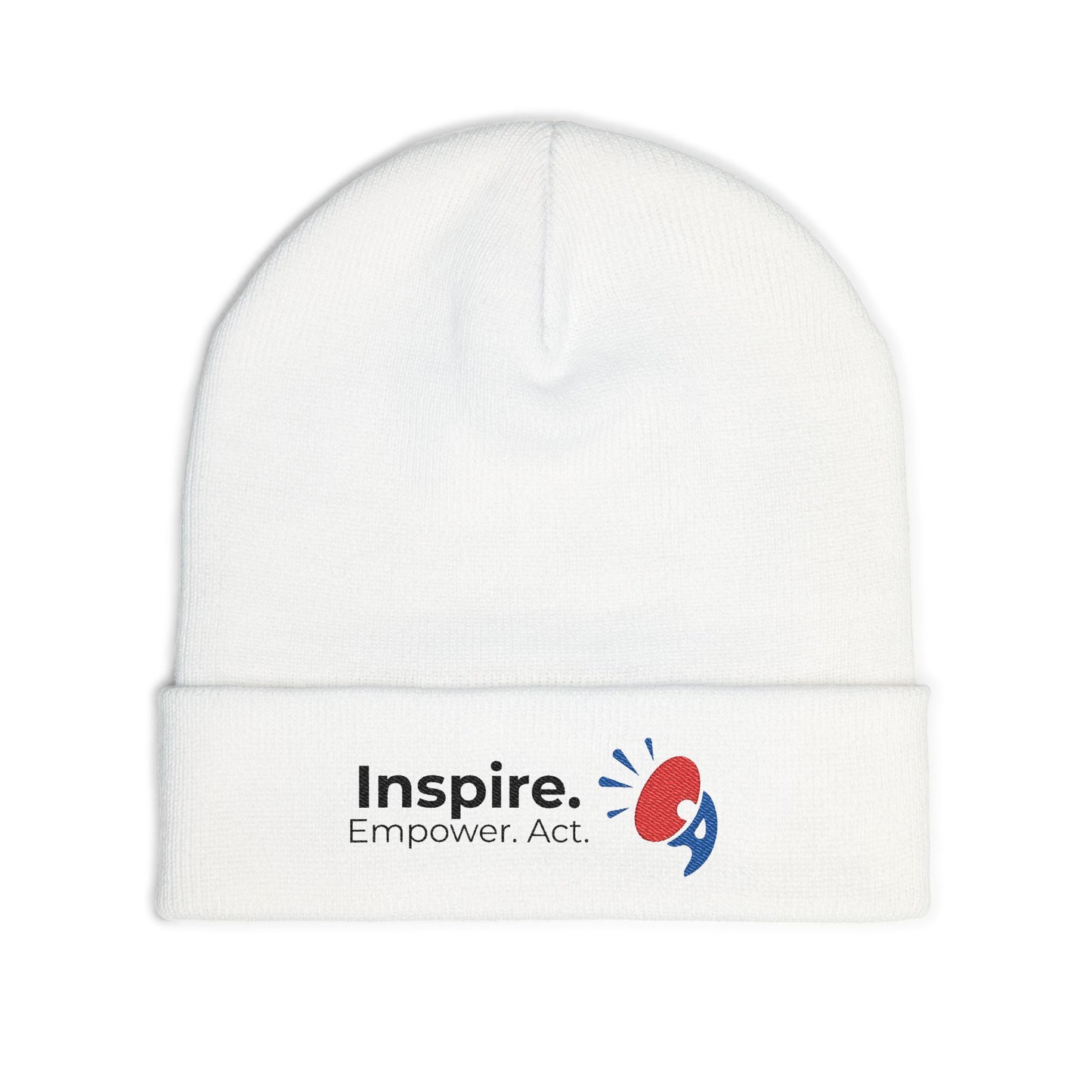 Inspire Empower Act Knit Beanie
