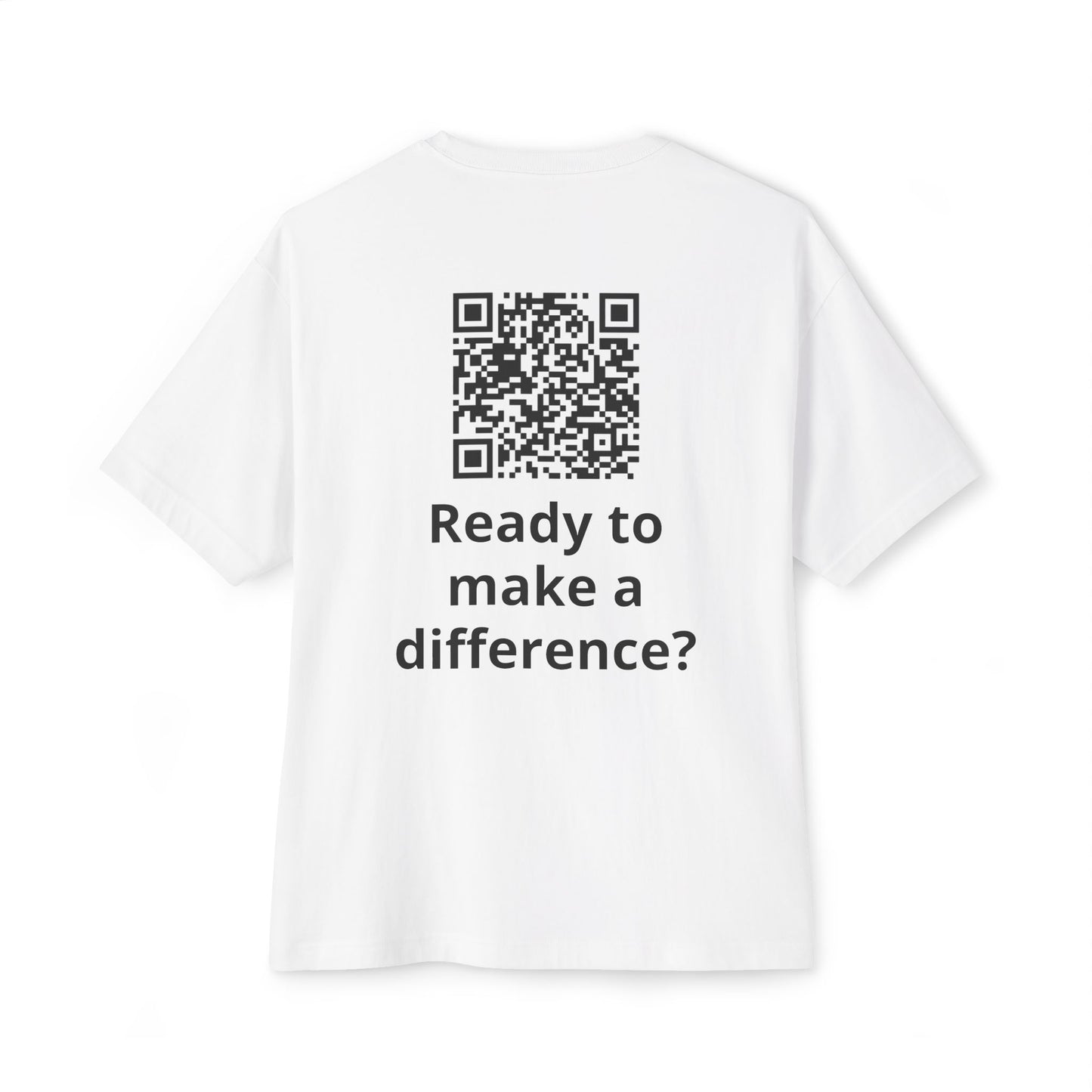 Inspire Empower Act Unisex Oversized Boxy Tee