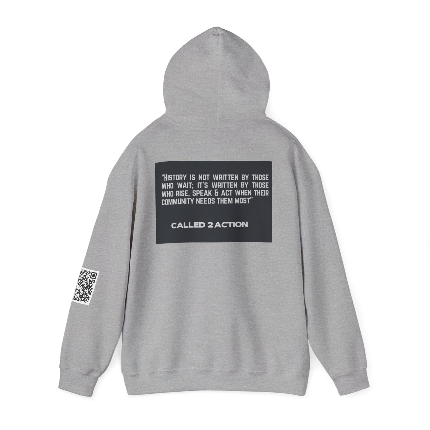 Empowerment Hoodie, Unisex Heavy Blend Sweatshirt for Activists, Motivational Gift for Change Makers, Perfect for Gatherings and Events