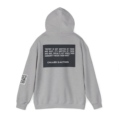 Empowerment Hoodie, Unisex Heavy Blend Sweatshirt for Activists, Motivational Gift for Change Makers, Perfect for Gatherings and Events