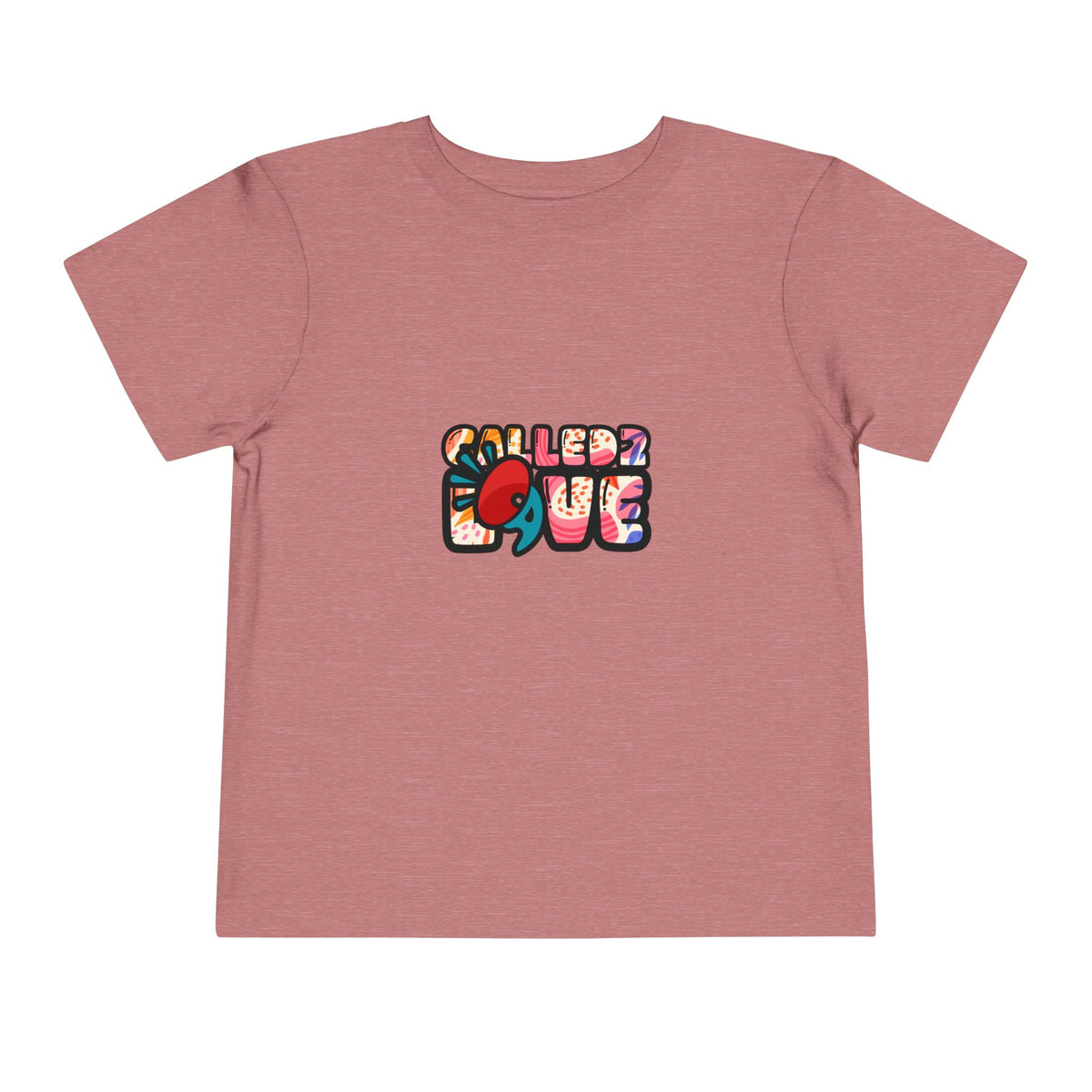Toddler Tee — Colorful 'Smilesss' Graphic Front & QR Code Back