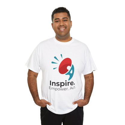 Inspire Empower Act Unisex Heavy Cotton Tee