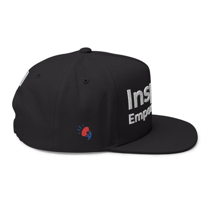 Flat Bill Cap (Embroidery)