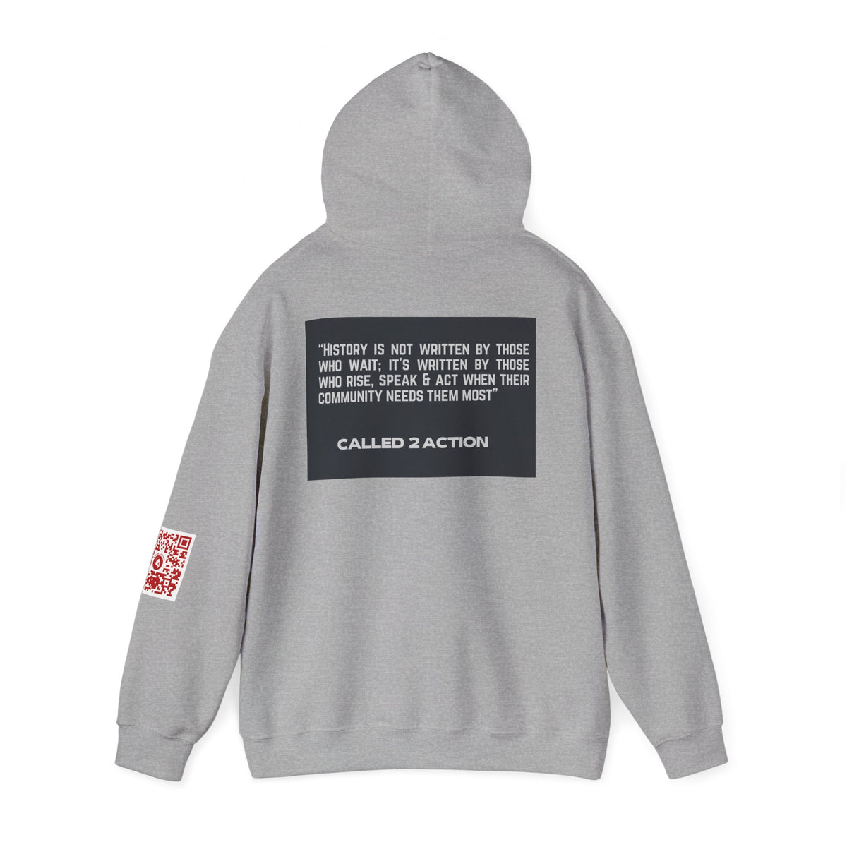 Empowerment Hoodie, Unisex Heavy Blend Sweatshirt for Activists, Motivational Gift for Change Makers, Perfect for Gatherings and Events