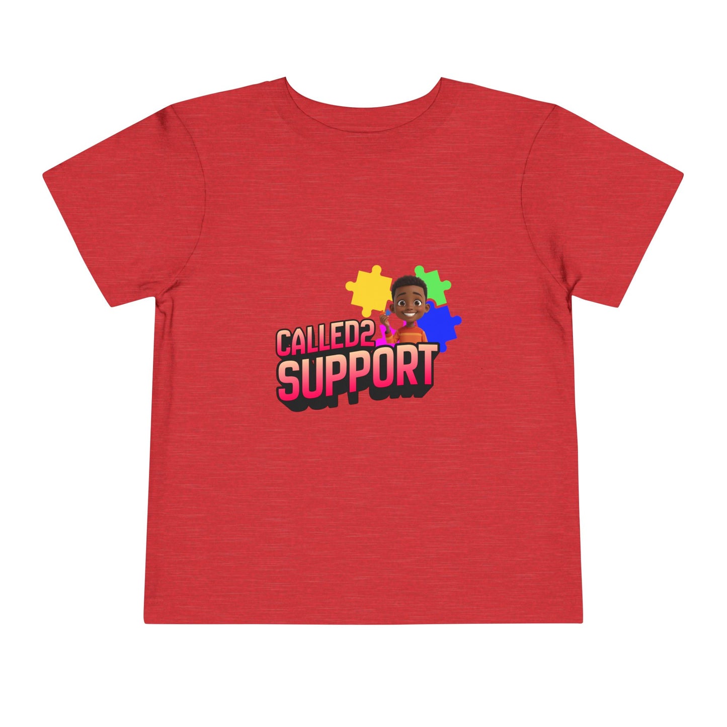 Called 2 Support Toddler Tee — Autism Awareness Puzzle Piece Shirt