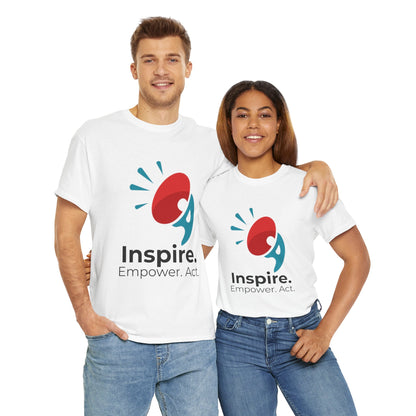Inspire Empower Act Unisex Heavy Cotton Tee