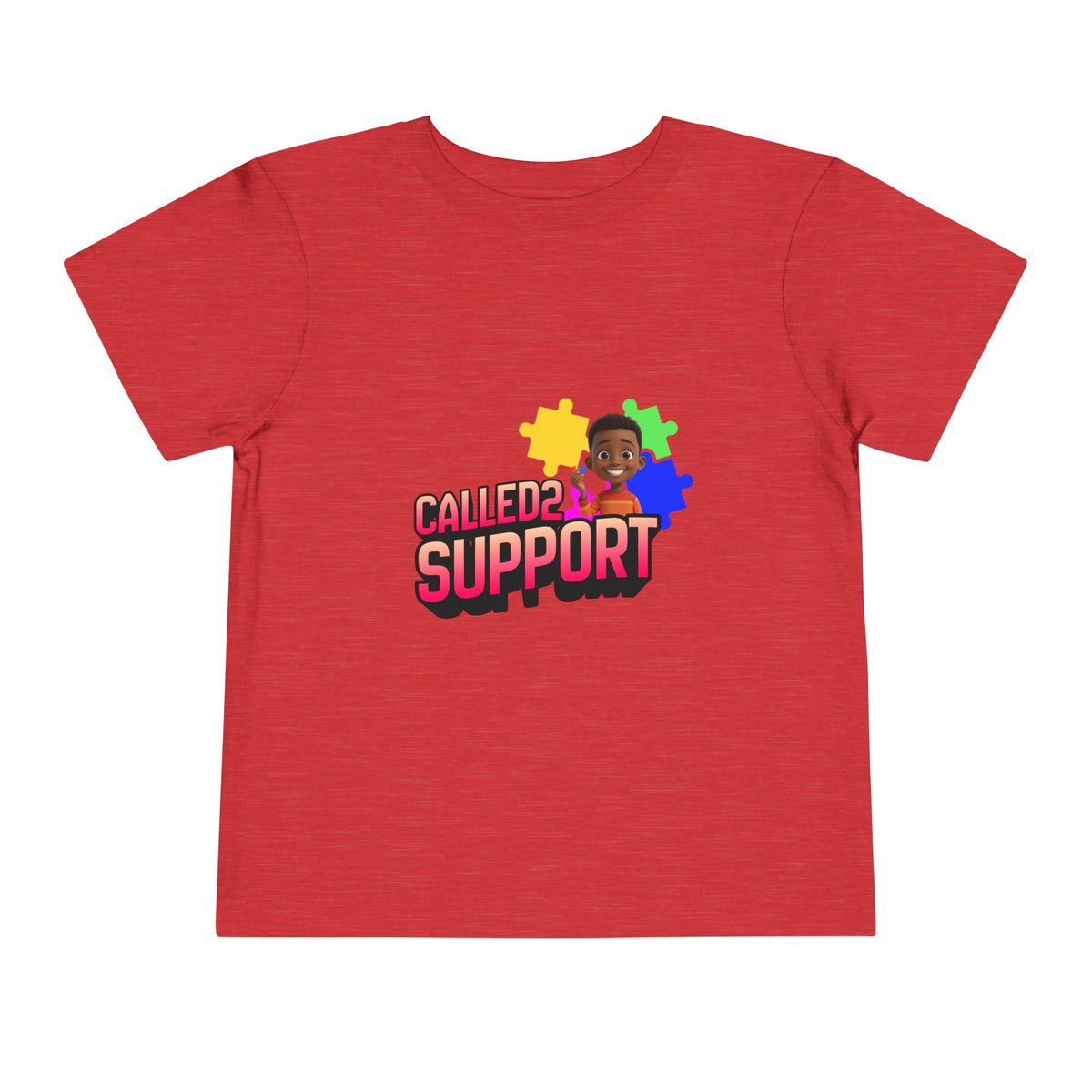 Called 2 Support Toddler Tee — Autism Awareness Puzzle Piece Shirt