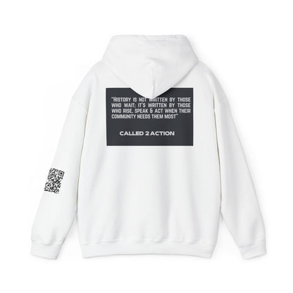 Empowerment Hoodie, Unisex Heavy Blend Sweatshirt for Activists, Motivational Gift for Change Makers, Perfect for Gatherings and Events