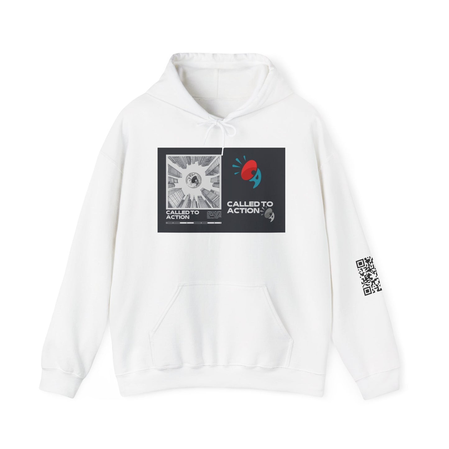 Empowerment Hoodie, Unisex Heavy Blend Sweatshirt for Activists, Motivational Gift for Change Makers, Perfect for Gatherings and Events