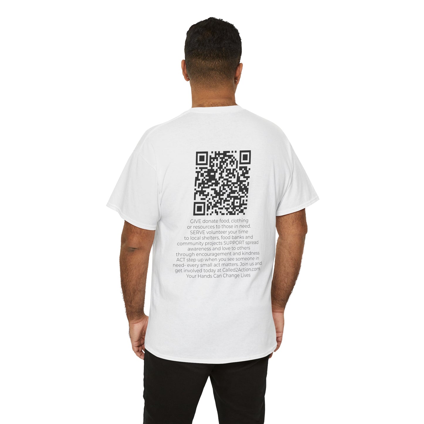 Inspire Empower Act Unisex Heavy Cotton Tee