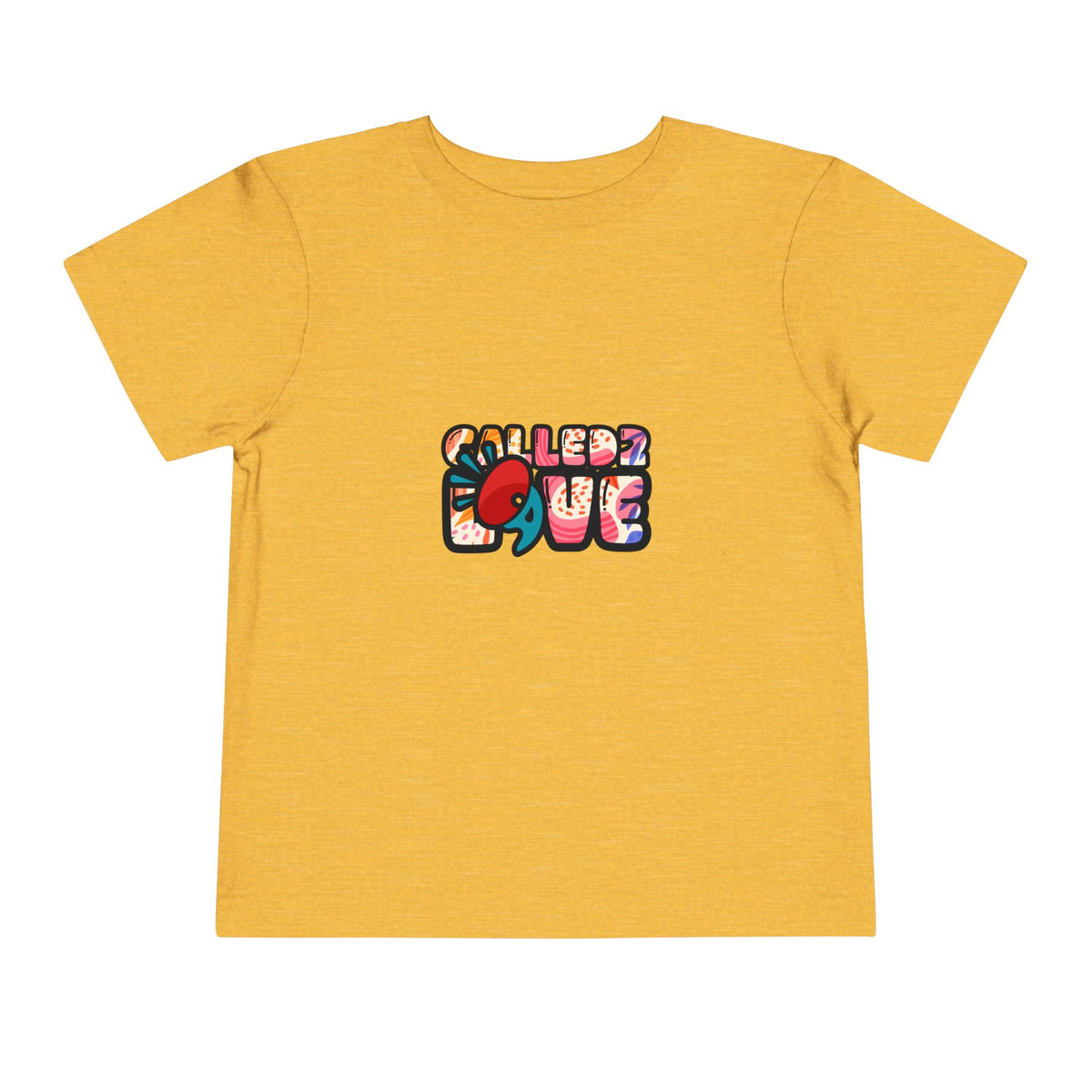 Toddler Tee — Colorful 'Smilesss' Graphic Front & QR Code Back
