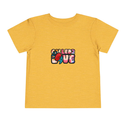 Toddler Tee — Colorful 'Smilesss' Graphic Front & QR Code Back