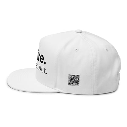 Flat Bill Cap (Embroidery)