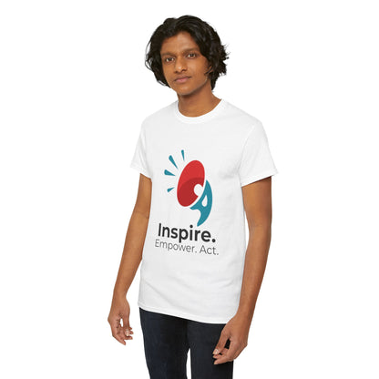 Inspire Empower Act Unisex Heavy Cotton Tee