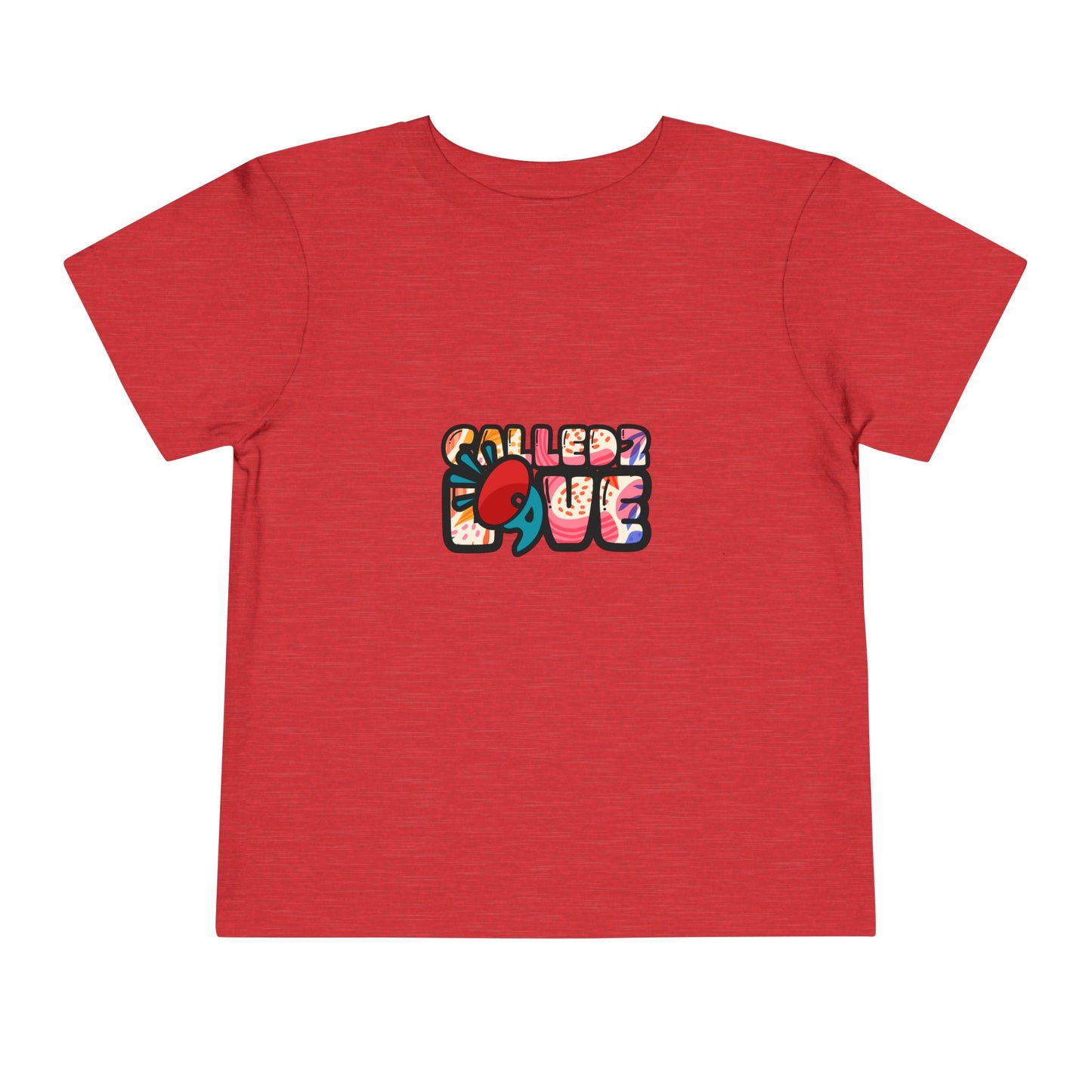 Toddler Tee — Colorful 'Smilesss' Graphic Front & QR Code Back
