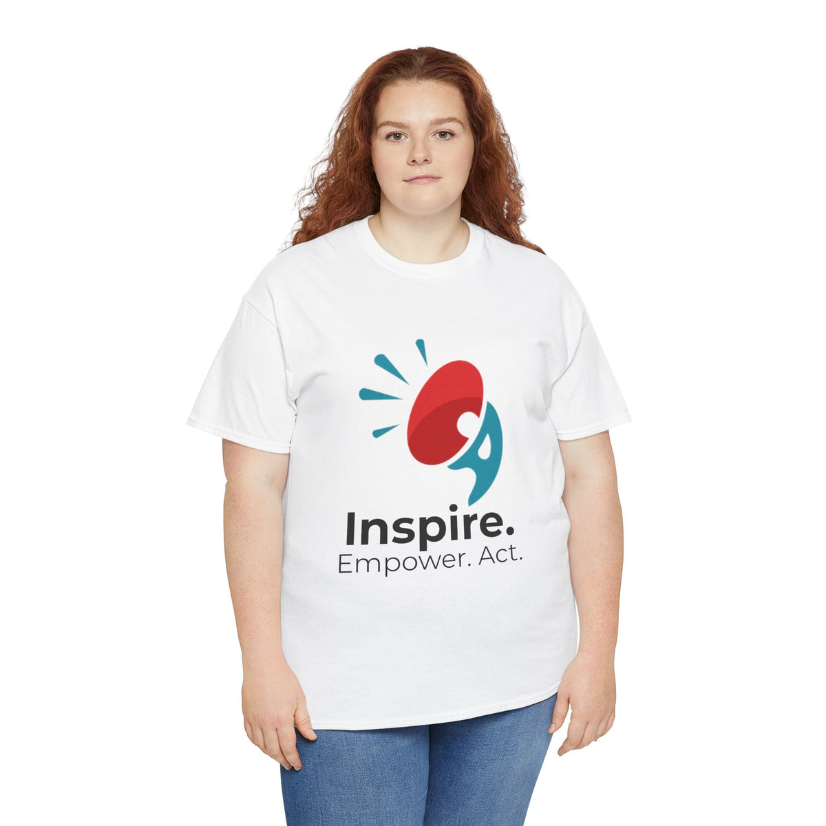Inspire Empower Act Unisex Heavy Cotton Tee
