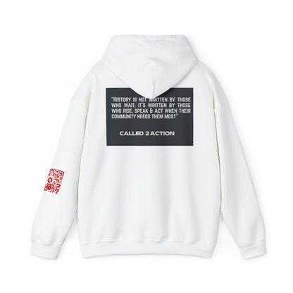 Empowerment Hoodie, Unisex Heavy Blend Sweatshirt for Activists, Motivational Gift for Change Makers, Perfect for Gatherings and Events