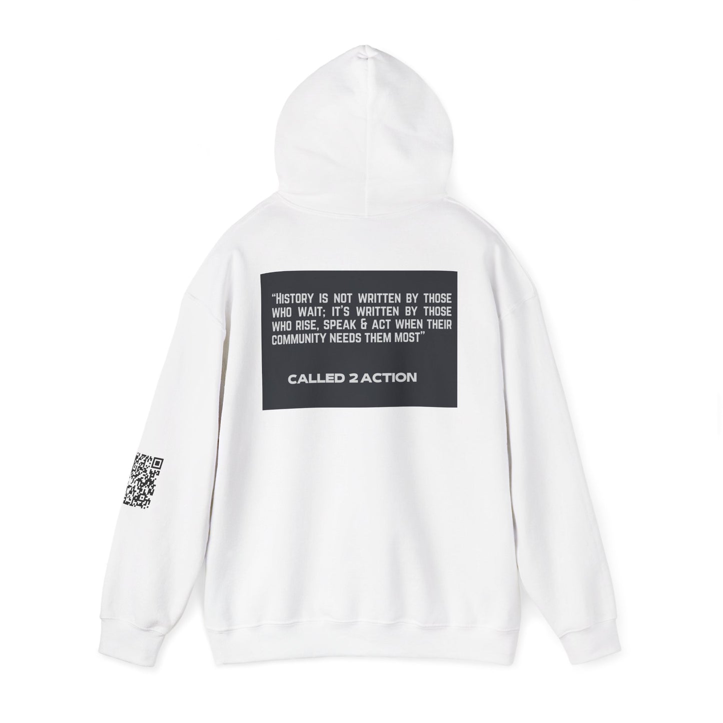 Empowerment Hoodie, Unisex Heavy Blend Sweatshirt for Activists, Motivational Gift for Change Makers, Perfect for Gatherings and Events