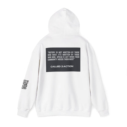 Empowerment Hoodie, Unisex Heavy Blend Sweatshirt for Activists, Motivational Gift for Change Makers, Perfect for Gatherings and Events