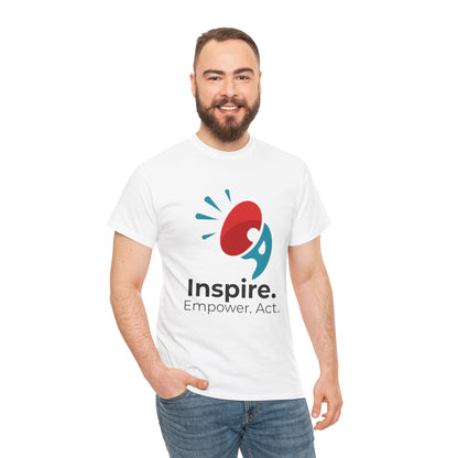Inspire Empower Act Unisex Heavy Cotton Tee