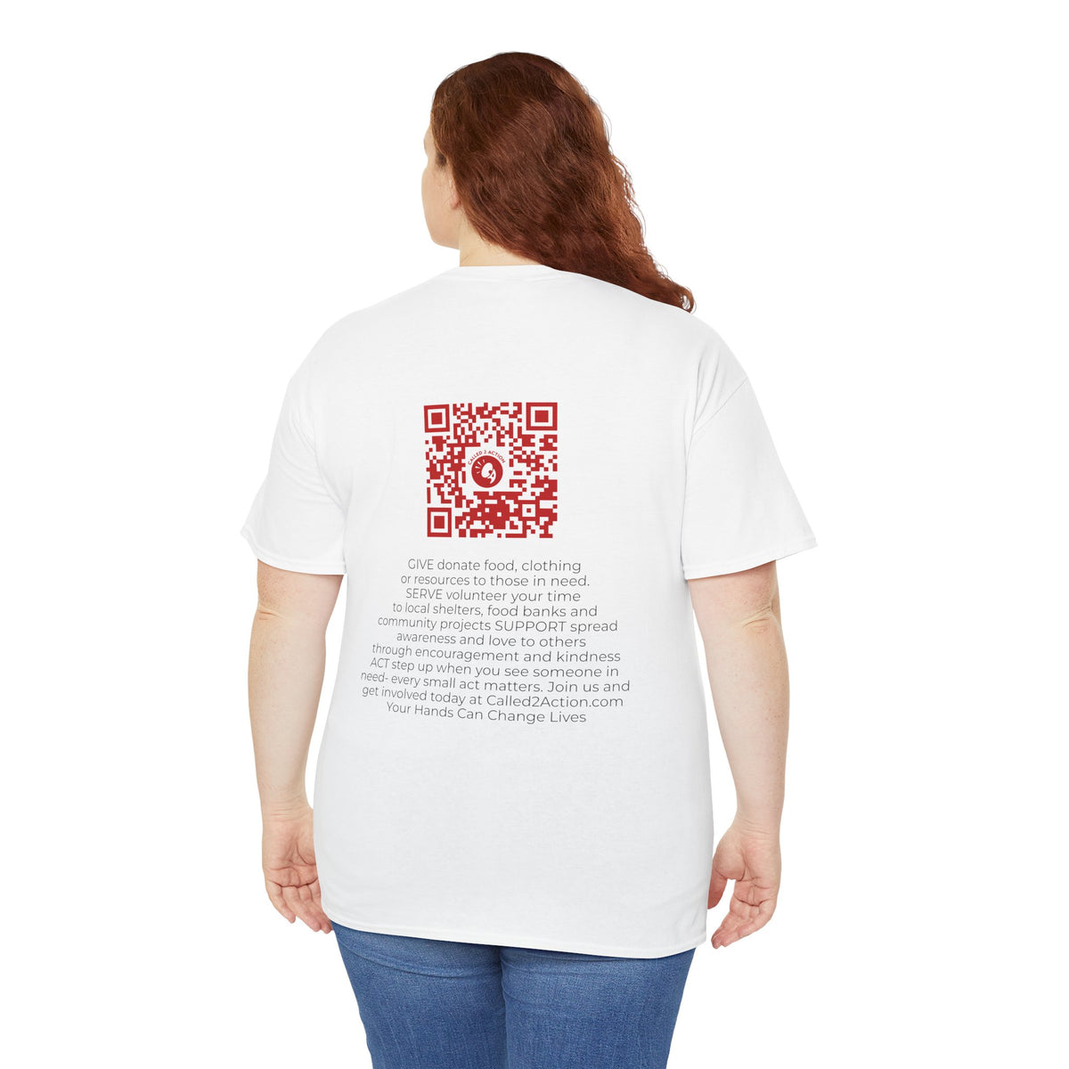 Inspire Empower Act Unisex Heavy Cotton Tee