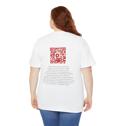 Inspire Empower Act Unisex Heavy Cotton Tee
