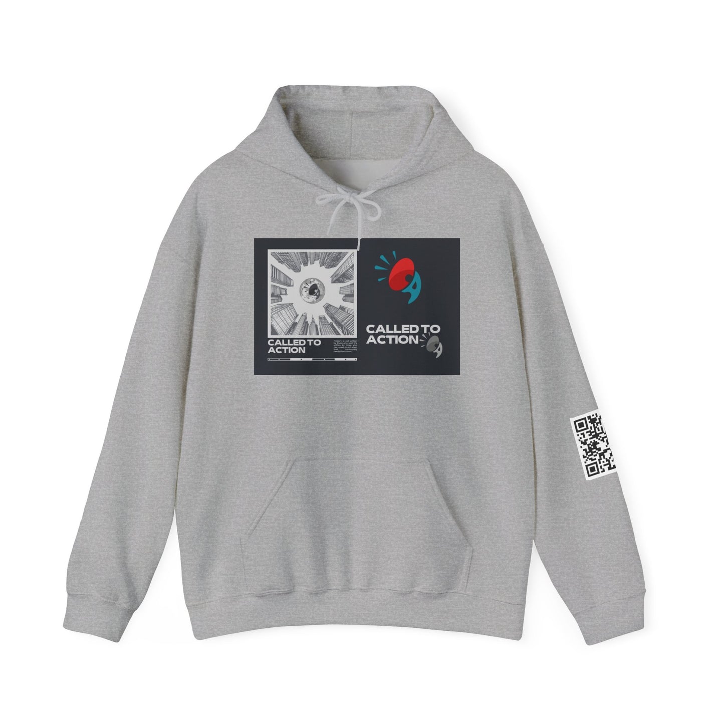 Empowerment Hoodie, Unisex Heavy Blend Sweatshirt for Activists, Motivational Gift for Change Makers, Perfect for Gatherings and Events