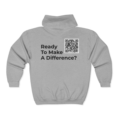 Unisex Heavy Blend™ Full Zip Hooded Sweatshirt