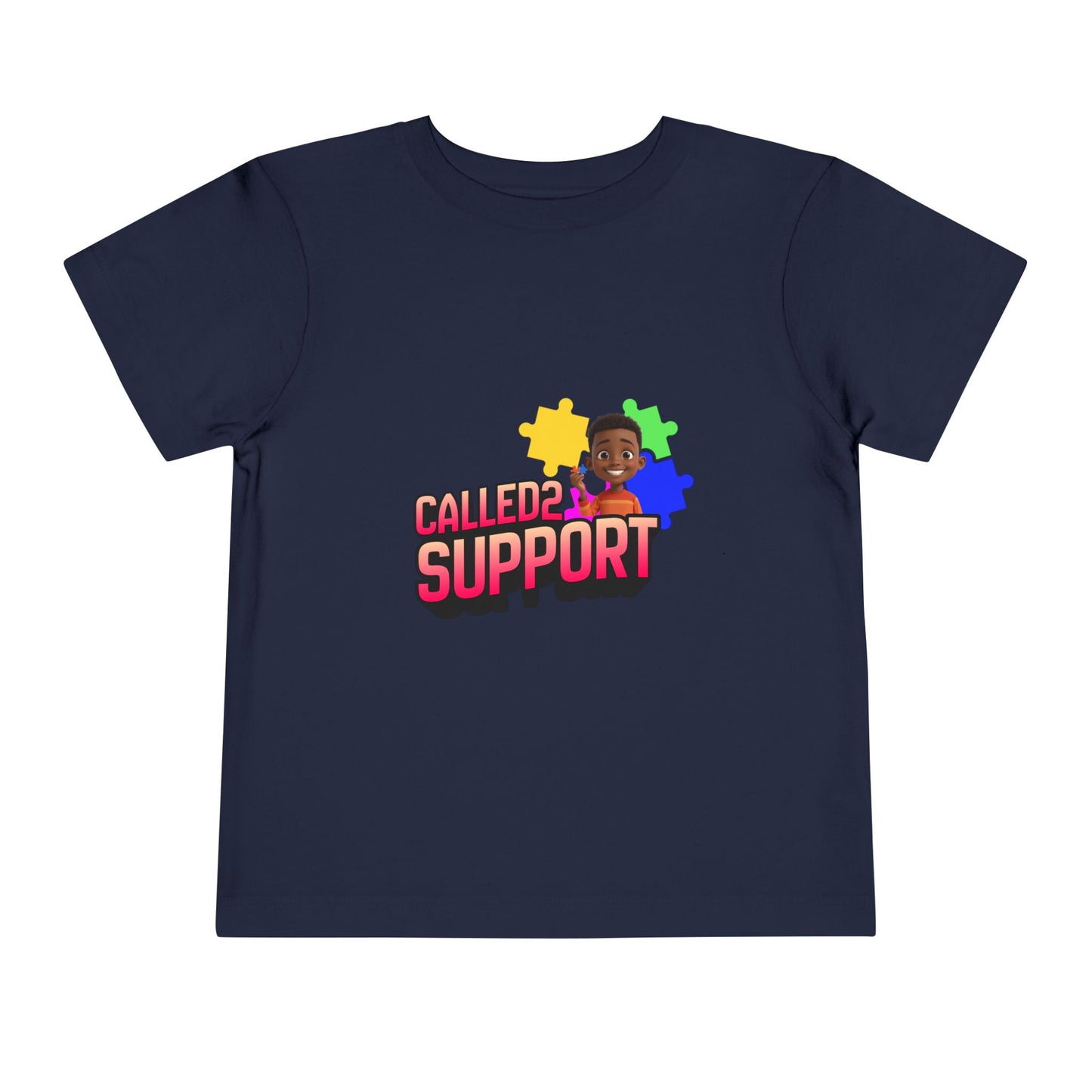 Called 2 Support Toddler Tee — Autism Awareness Puzzle Piece Shirt
