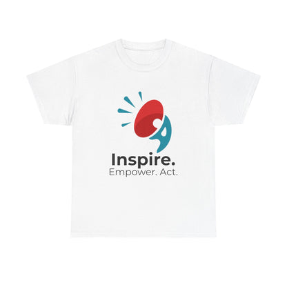 Inspire Empower Act Unisex Heavy Cotton Tee