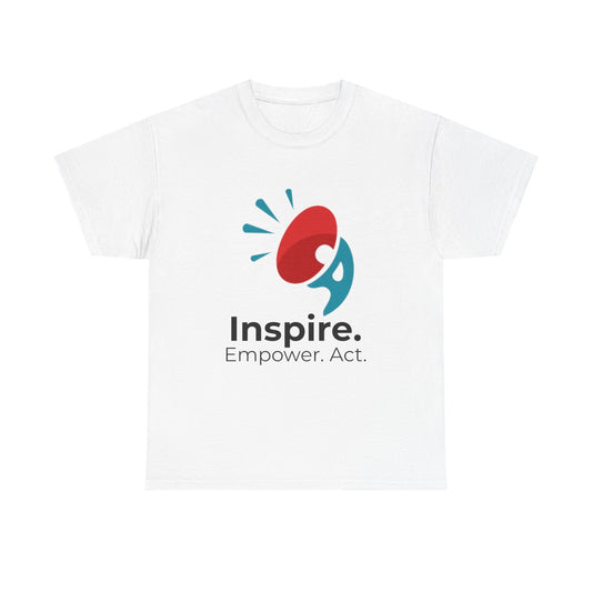Inspire Empower Act Unisex Heavy Cotton Tee