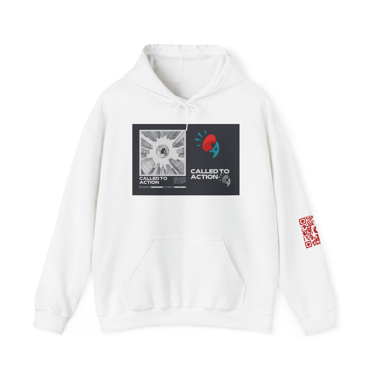 Empowerment Hoodie, Unisex Heavy Blend Sweatshirt for Activists, Motivational Gift for Change Makers, Perfect for Gatherings and Events