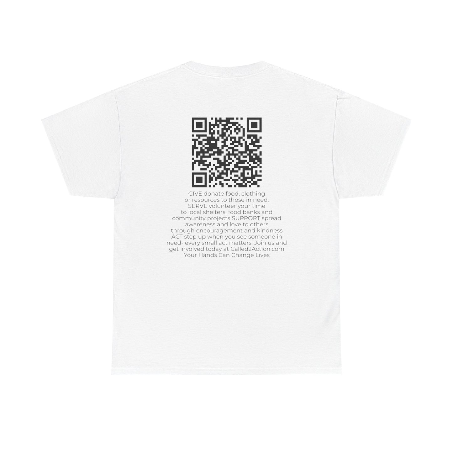 Inspire Empower Act Unisex Heavy Cotton Tee