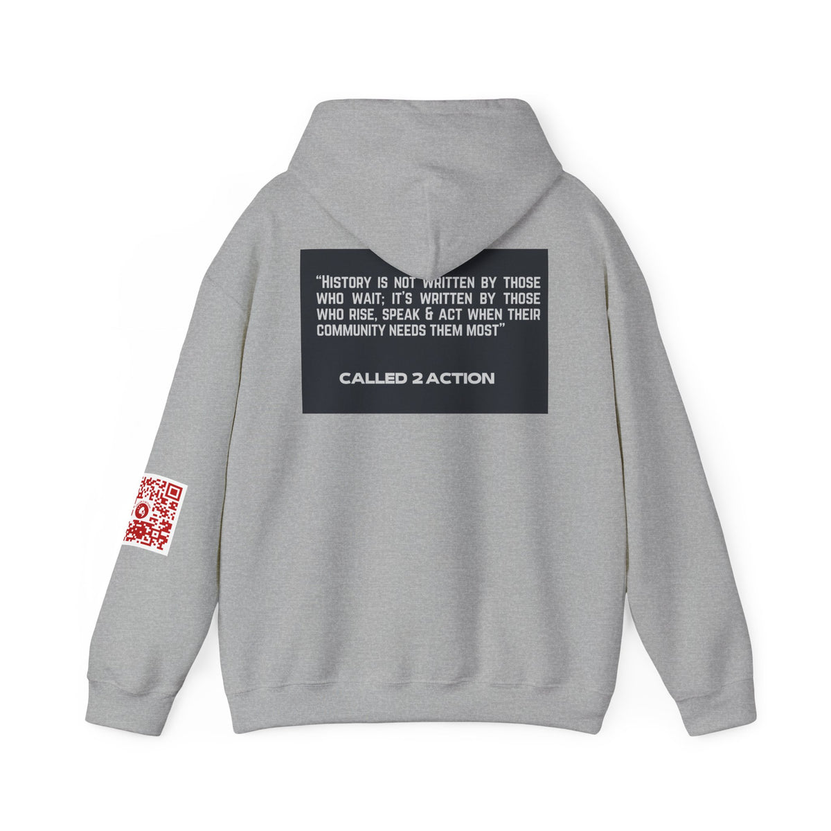 Empowerment Hoodie, Unisex Heavy Blend Sweatshirt for Activists, Motivational Gift for Change Makers, Perfect for Gatherings and Events