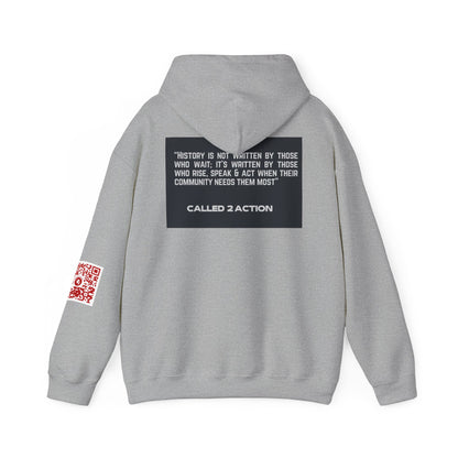 Empowerment Hoodie, Unisex Heavy Blend Sweatshirt for Activists, Motivational Gift for Change Makers, Perfect for Gatherings and Events