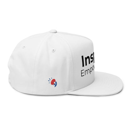 Flat Bill Cap (Embroidery)
