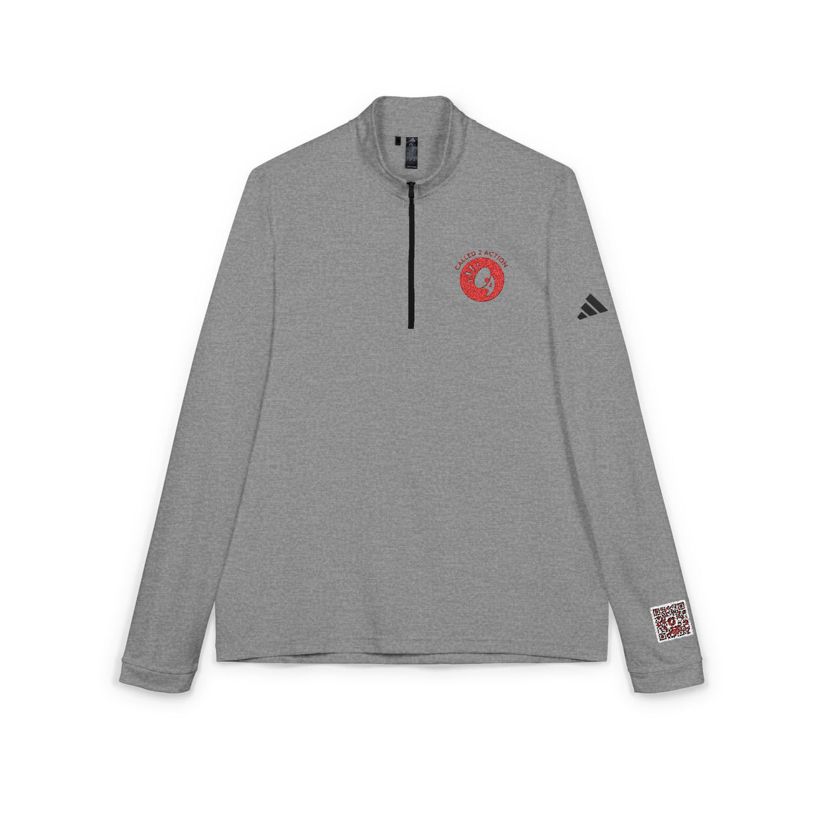 adidas® Quarter-Zip Pullover (Embroidery)