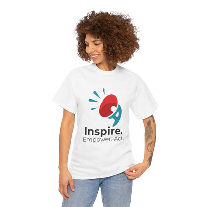 Inspire Empower Act Unisex Heavy Cotton Tee