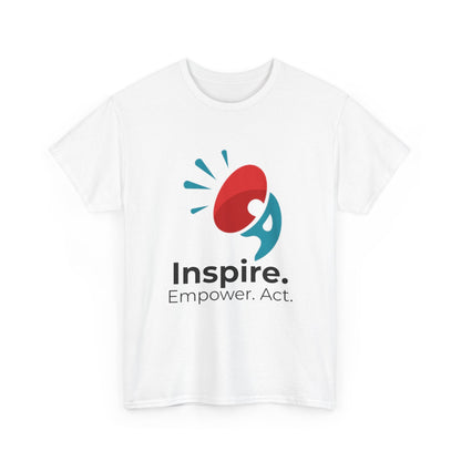 Inspire Empower Act Unisex Heavy Cotton Tee