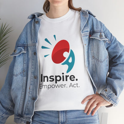 Inspire Empower Act Unisex Heavy Cotton Tee