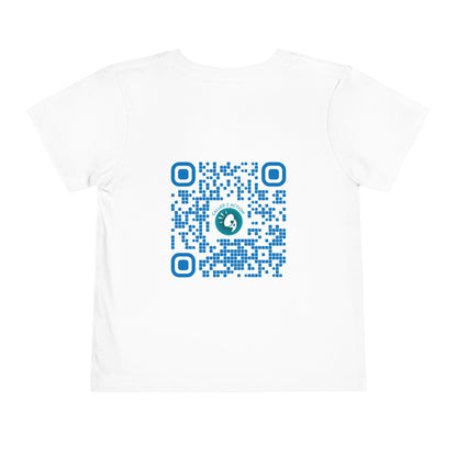 Toddler Tee — Colorful 'Smilesss' Graphic Front & QR Code Back