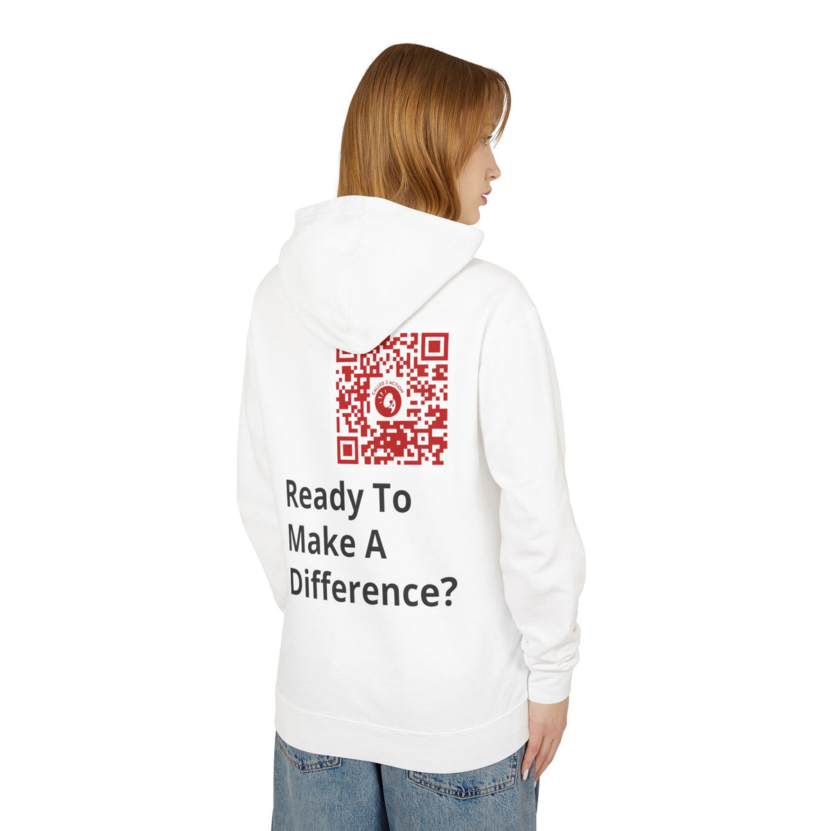 Unisex Lightweight Hooded Sweatshirt