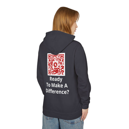 Unisex Lightweight Hooded Sweatshirt