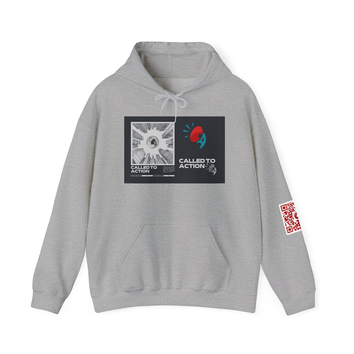 Empowerment Hoodie, Unisex Heavy Blend Sweatshirt for Activists, Motivational Gift for Change Makers, Perfect for Gatherings and Events